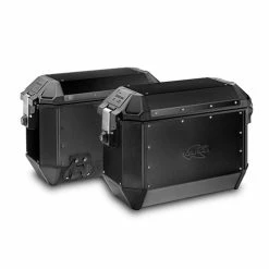 Best Sale 💯 Kappa Kms36 K Mission Side Cases Pair Black 🔔